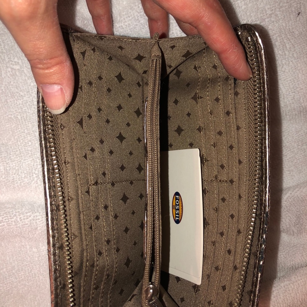 Fossil Wallet In Pewter - image 3